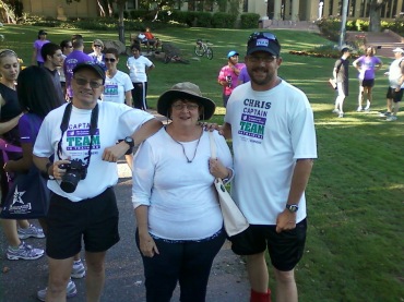 Here we are getting ready for  the run or walk as the case may be